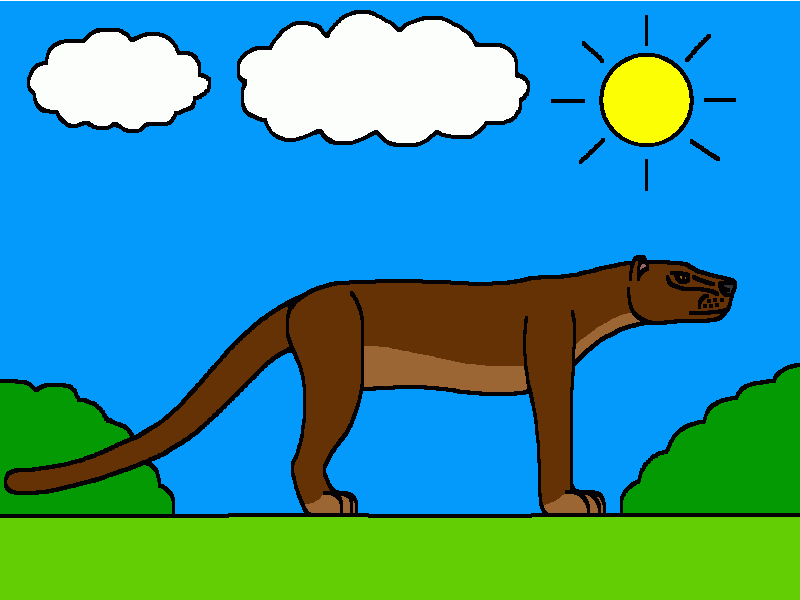 el fosa para colorear