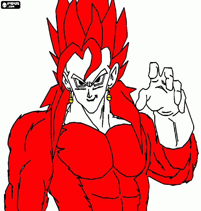 EL GUERRERO LEGENDARIO para colorear