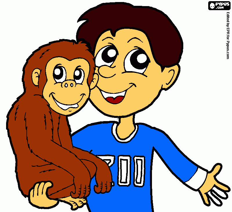 El momo para colorear