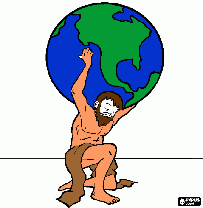 el mundo gira al mi alrededor para colorear