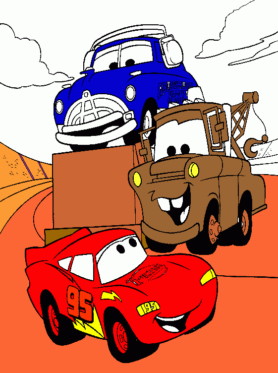el rayo macqueen para colorear
