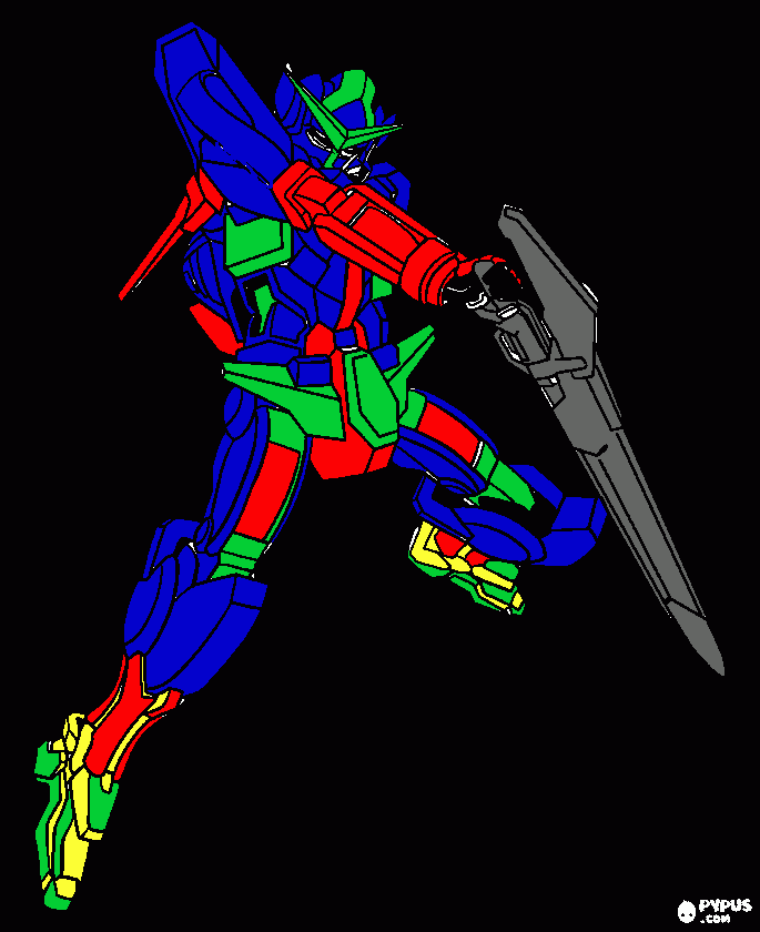 el robot de mis sueños llamado galeon para colorear