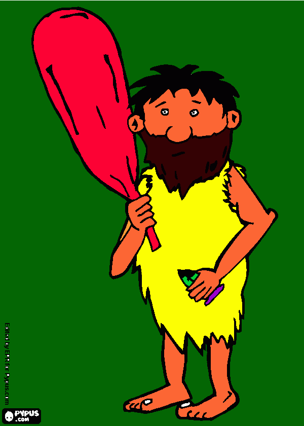 el viejo Carlos para colorear