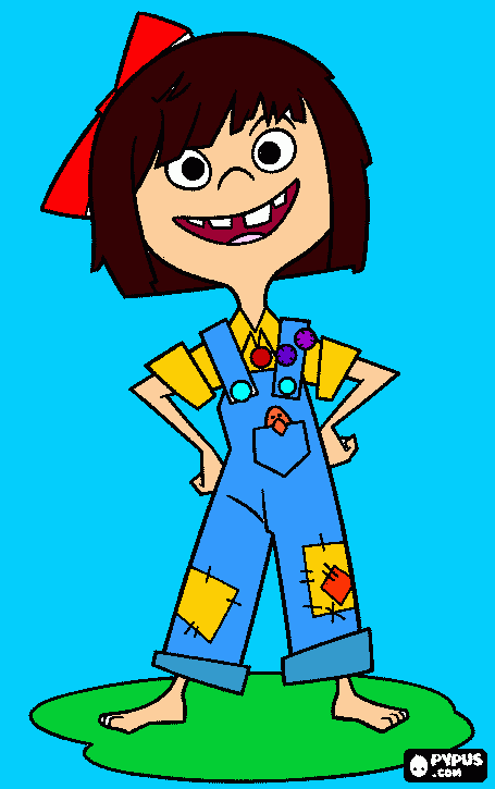 eli de up  para colorear
