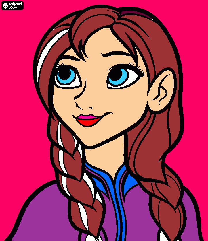 ELSA PENSANDO EN SU FUTURO para colorear