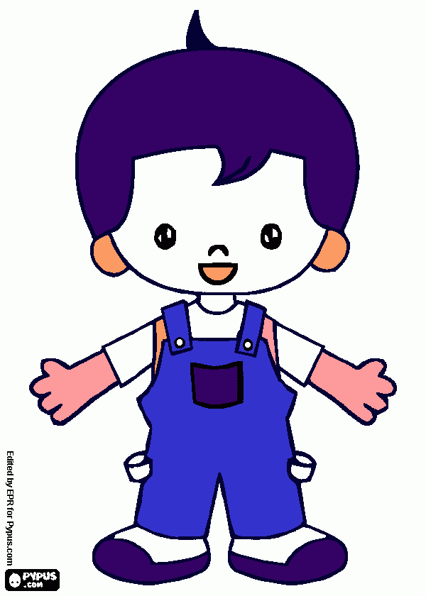 Emilia Bustos para colorear