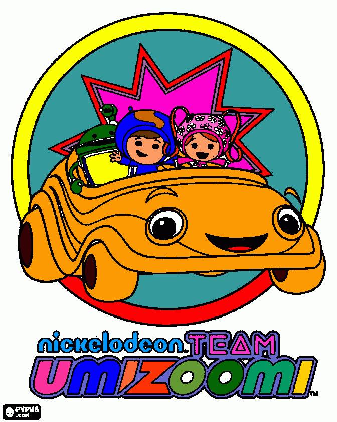 equipo umi zumi 8/4/2013 pintado por Juan José para colorear