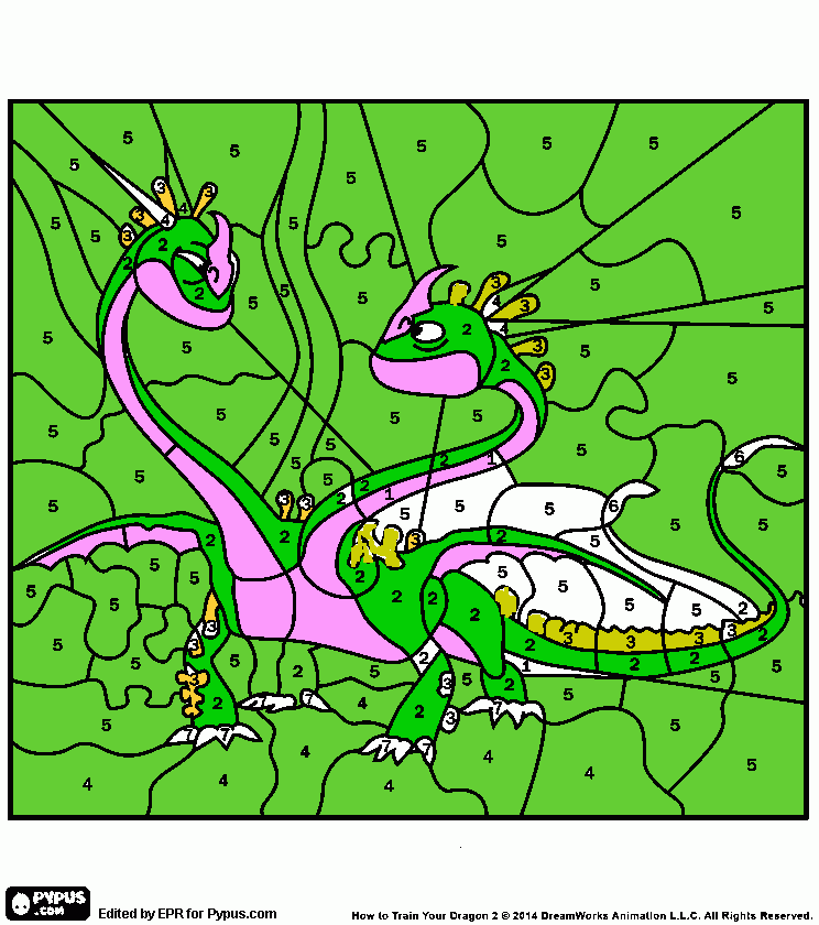 erupto y guacra para colorear