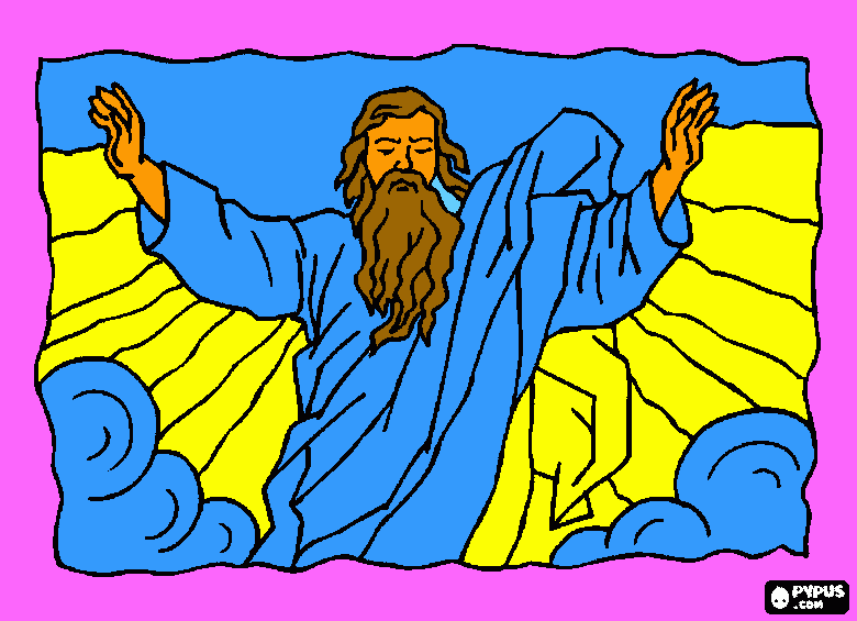 Es bonito y Es Mi PAPÁ DIO para colorear