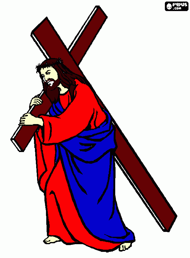 es de jesus para colorear