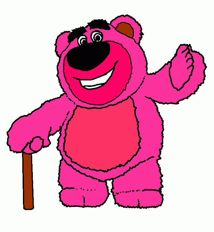 es el otso de la pelicula de toys tori para colorear