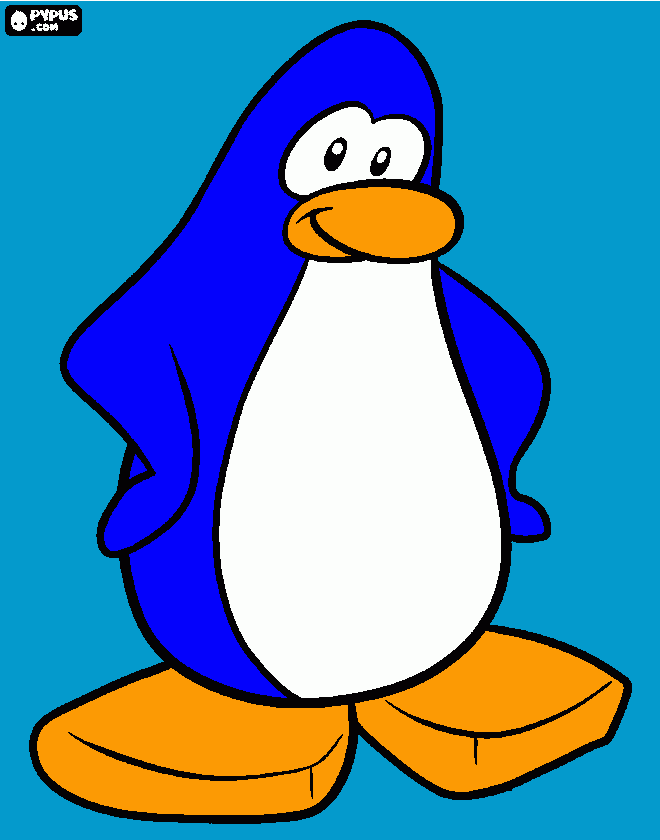 es epico azul XD para colorear