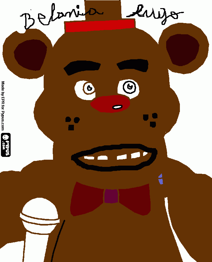 es freddy espero que te guste para colorear