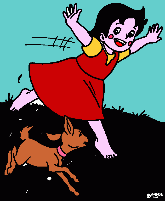 es heidi esta negra porque tube un problema para colorear