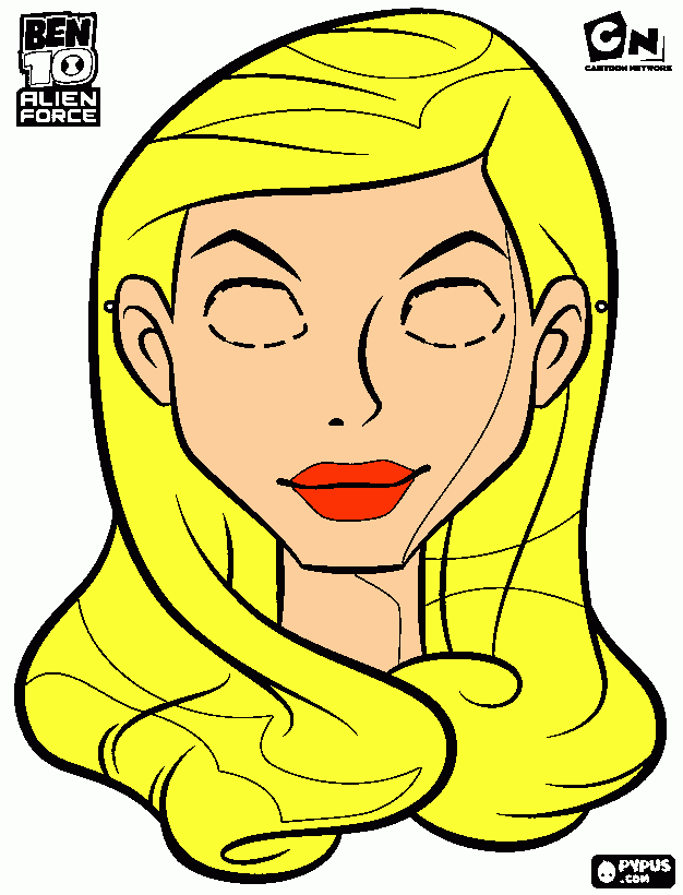 es la hermana de ben tenison para colorear