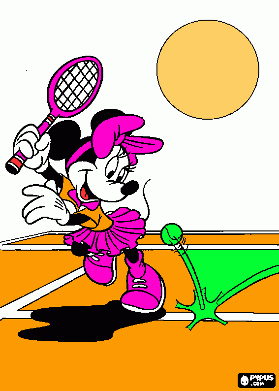 es  mini  maus para colorear