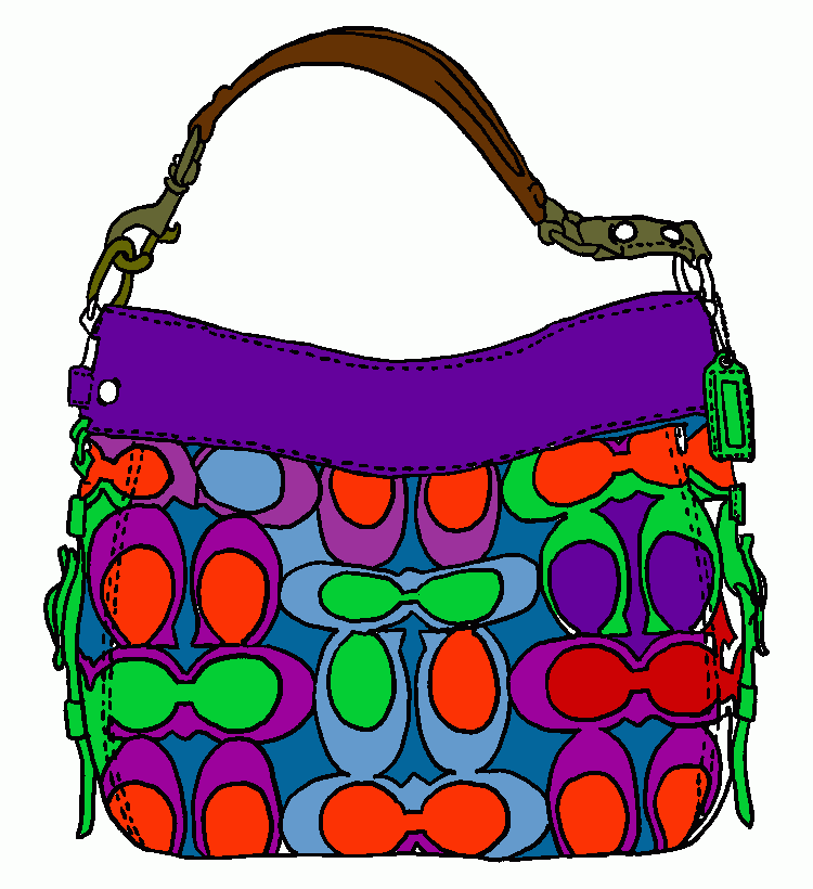 es un bolso super super cuqui para colorear