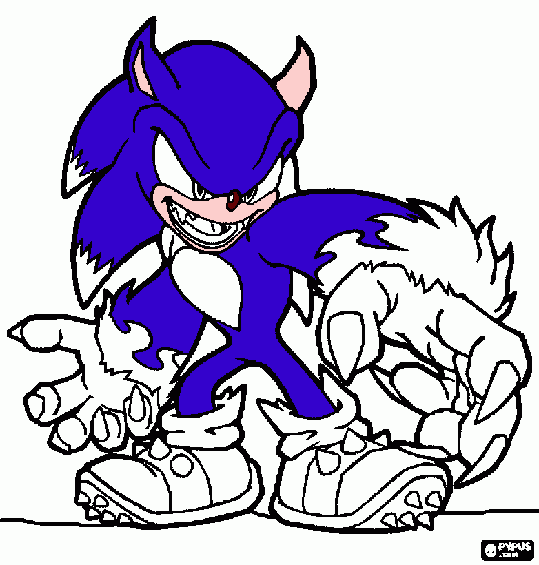 es  un       nmu8ñeco  de sonic para colorear