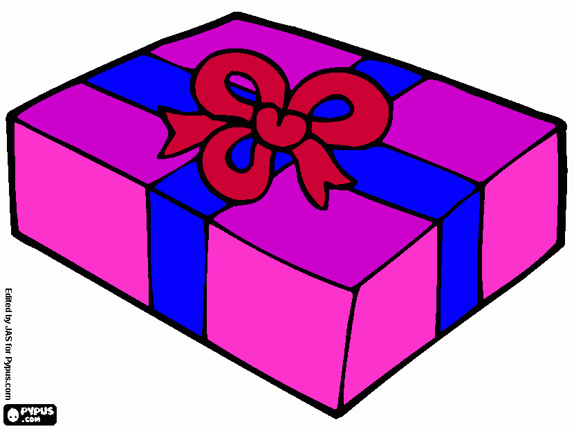 es un regalo normal i corriente para colorear