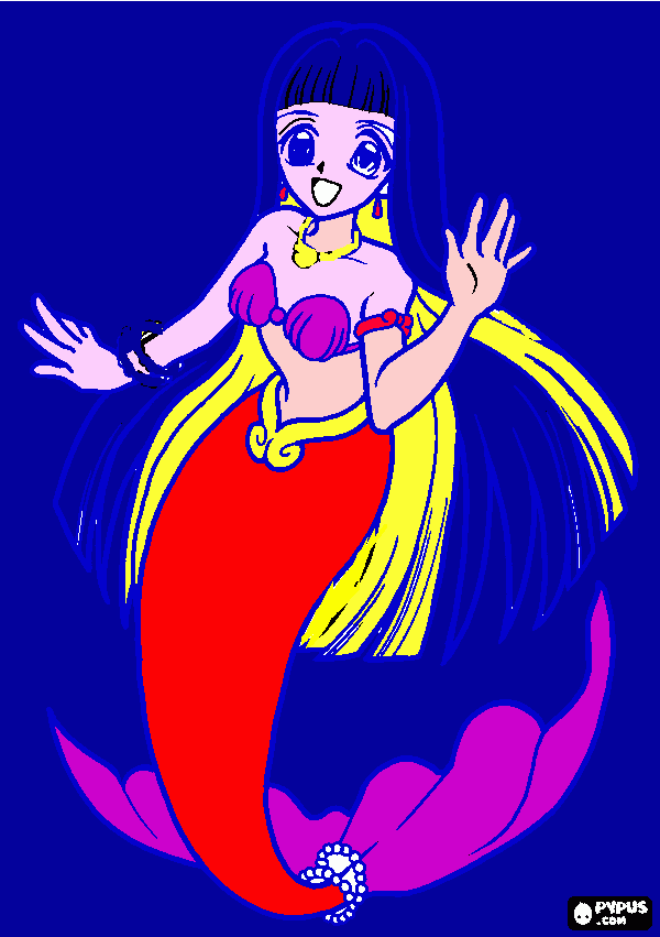es una super eroe se llama leidibub su compañero se llama gad nua  para colorear