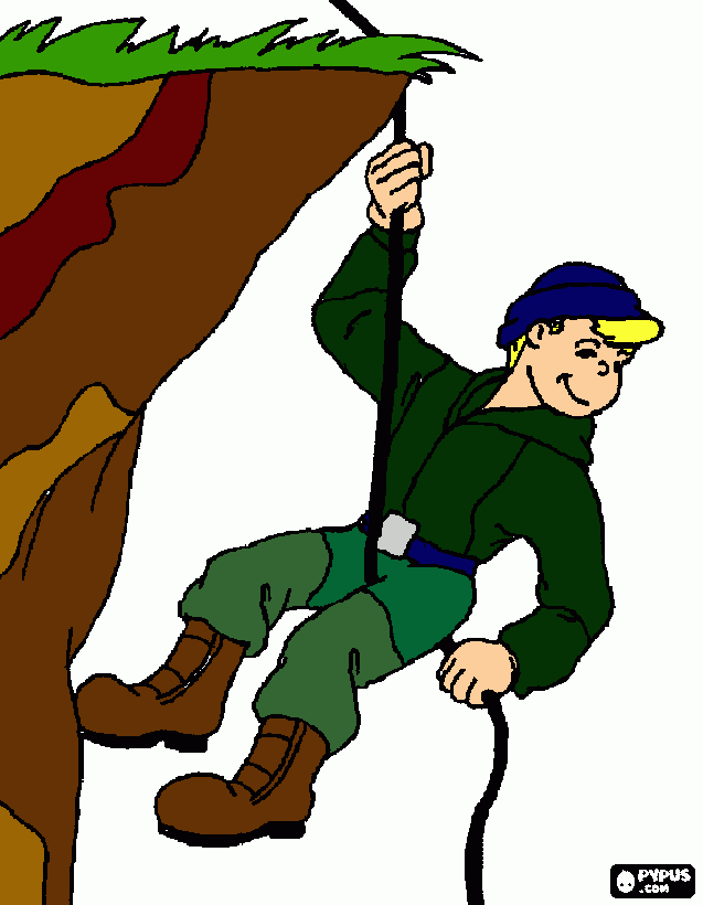 Escalador para colorear