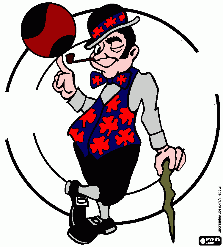 escudo de baloncesto para colorear
