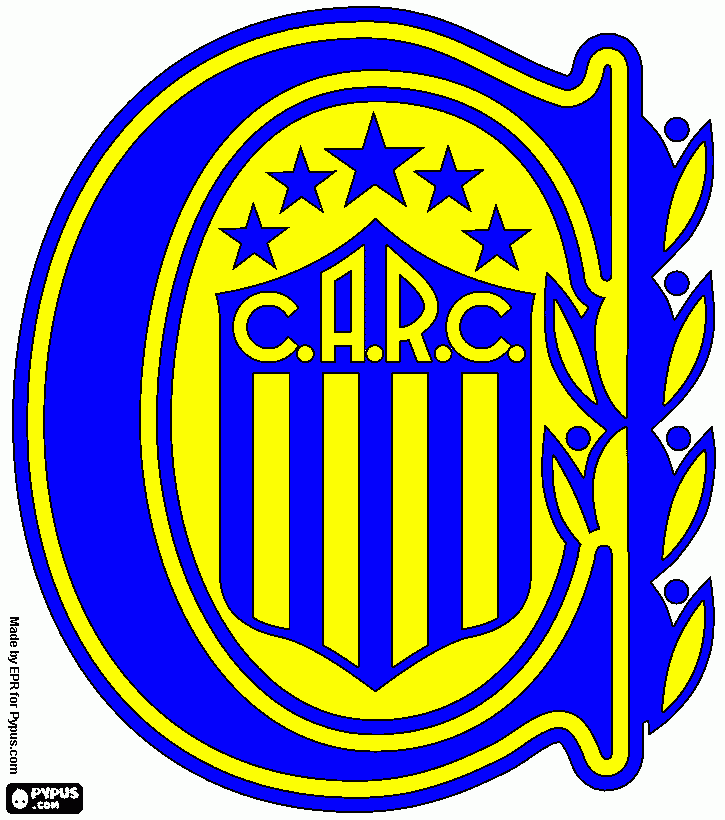 escudo de central para colorear