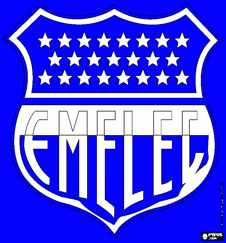 Escudo de Emele para colorear, Escudo de Emele para imprimir