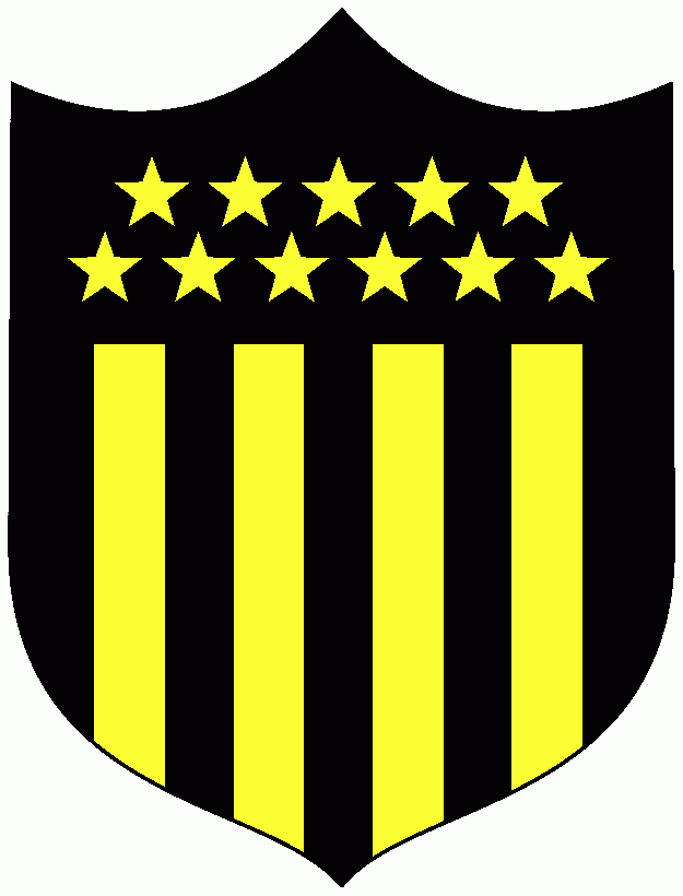 escudo de peñarol para colorear