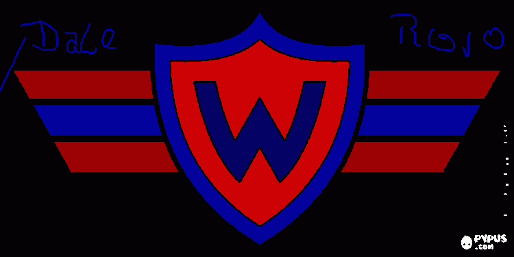 escudo del wilstermann para colorear
