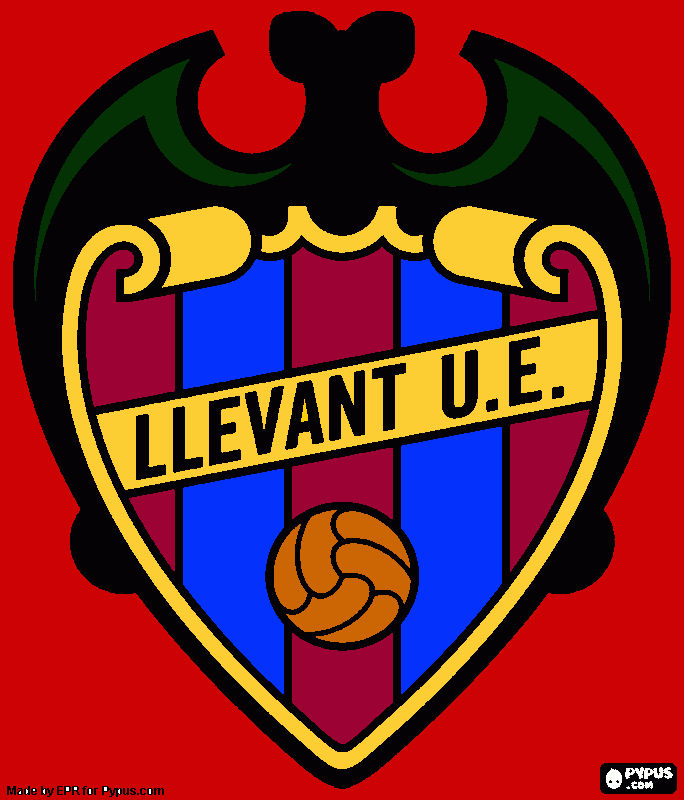 escudo levante para colorear