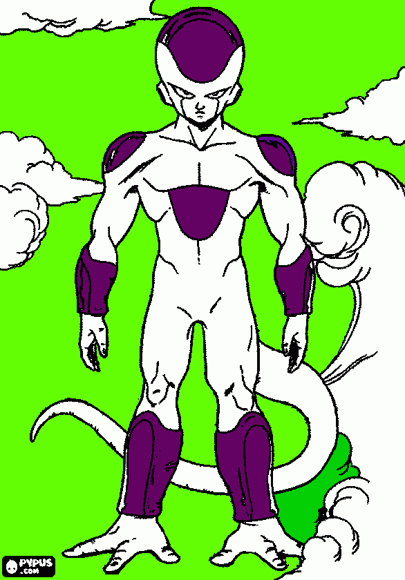 ese es el tirano mas depiadado de el universo  para colorear