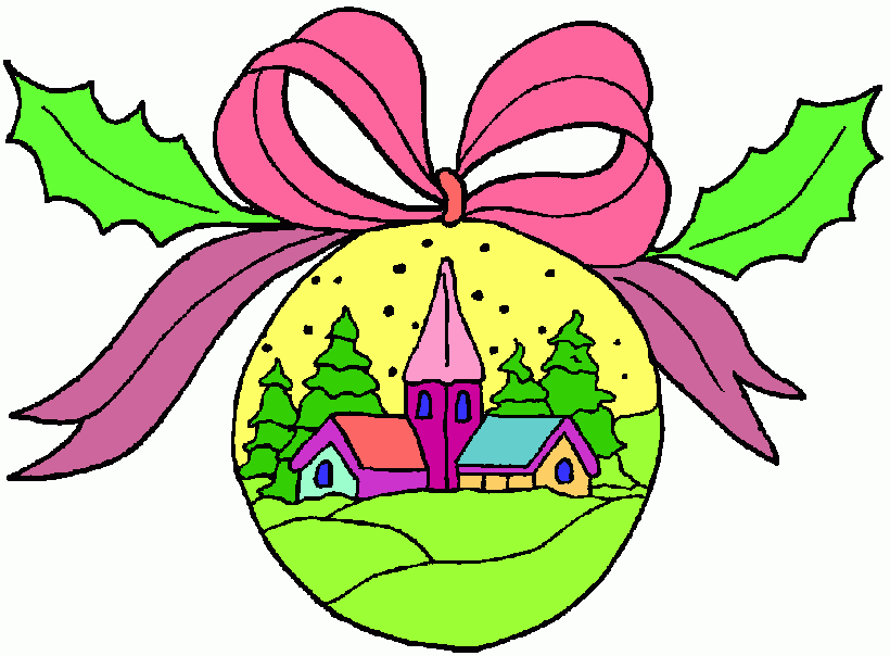 esfera navideña para colorear