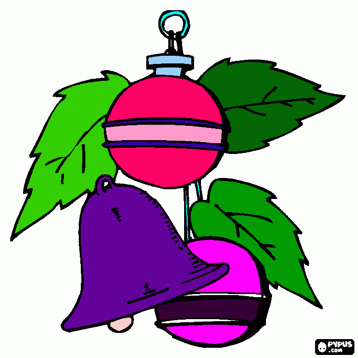 esferas navideñas para colorear