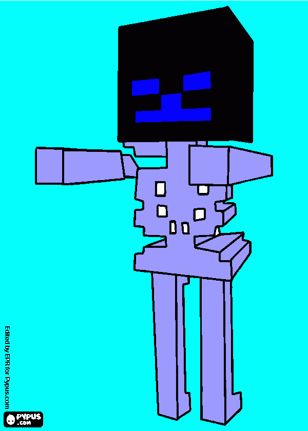 ESQUELETO SIN ARMA para colorear