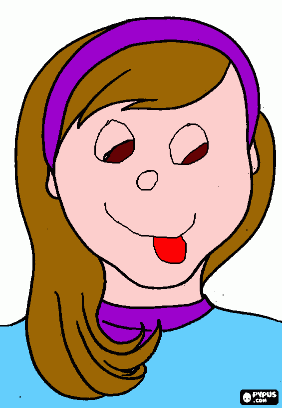 Esta soy yo, ¿Me parezco? para colorear
