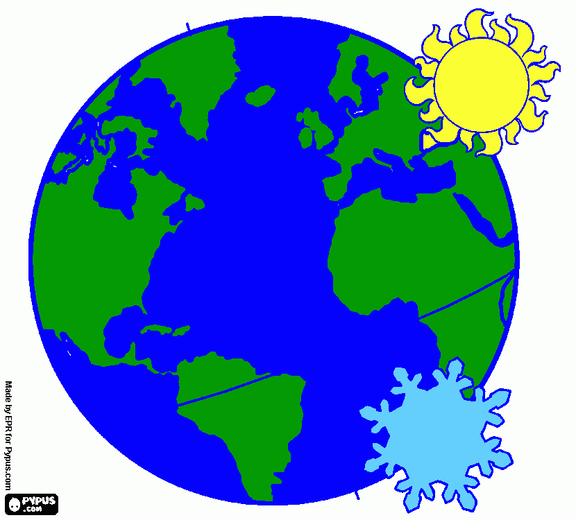 Estaciones y Celebraciones para colorear