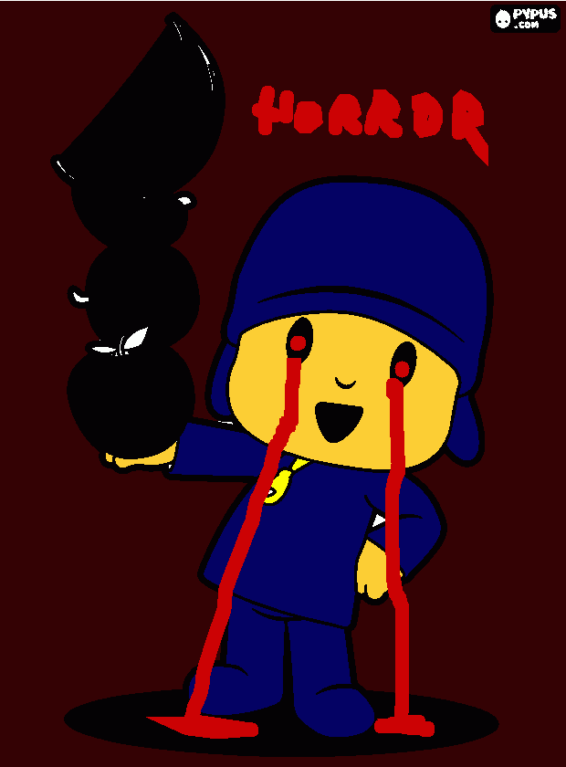 este dibujo es imposible de mirar para colorear
