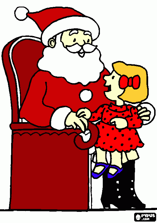 este dibujo representa la navidad para colorear