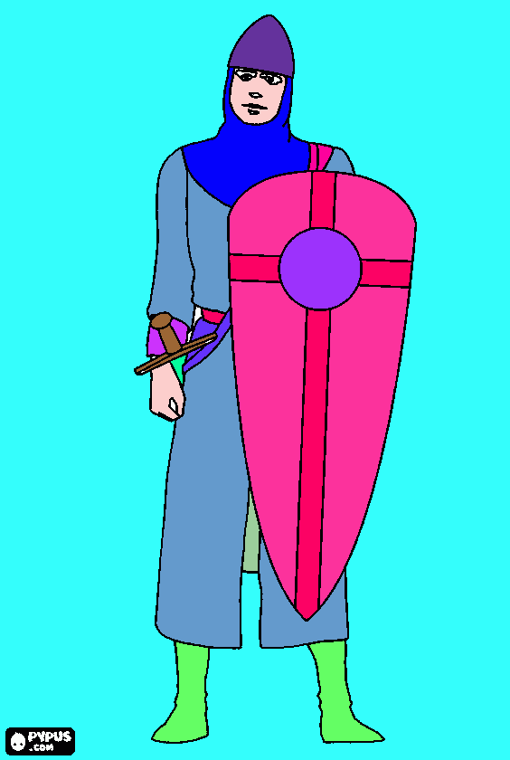 este hombe charro para colorear