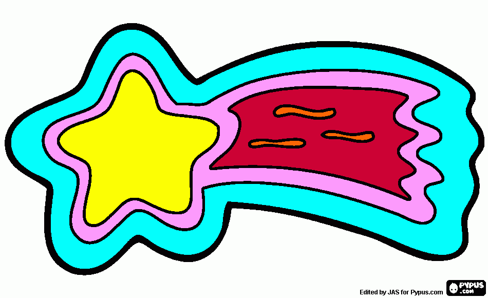 estrellita navideña para colorear