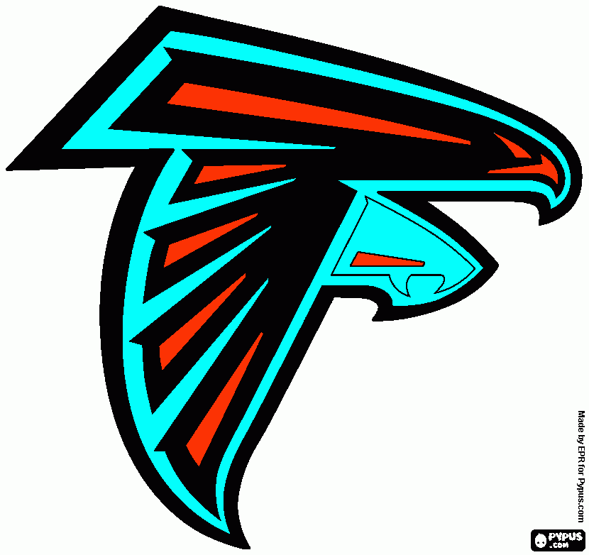 falcon para colorear