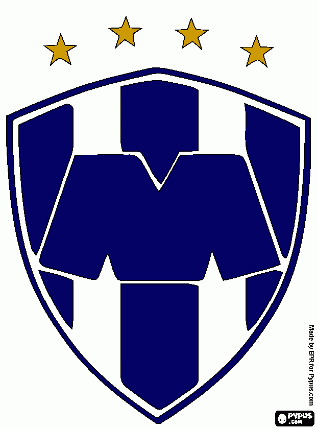 FC MONTERREY para colorear
