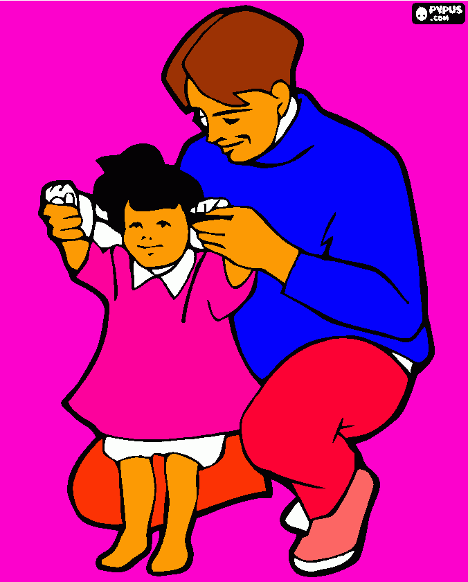 Feliz día del padre(Helena) para colorear