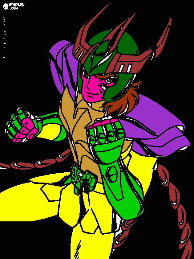 FENIX  CELESTIAL para colorear