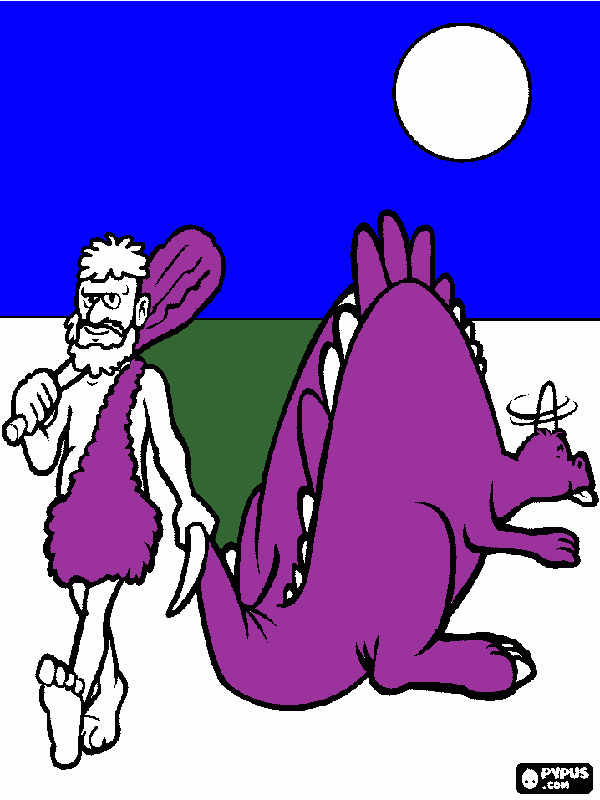 Fenope para colorear
