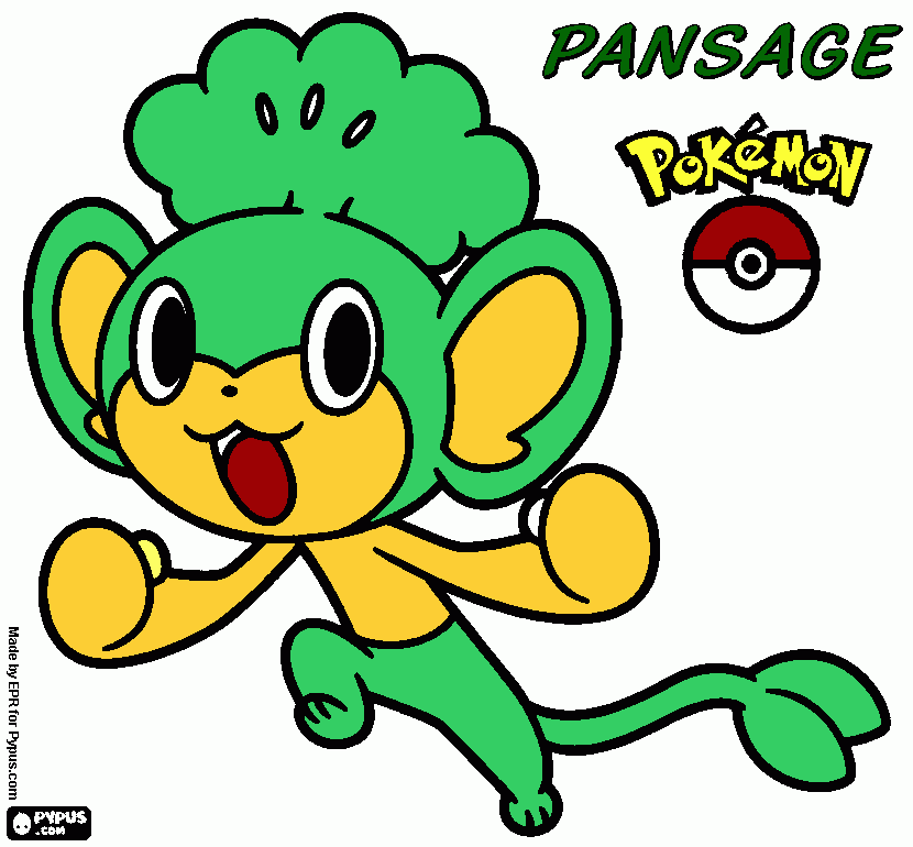 feo pokemon para colorear