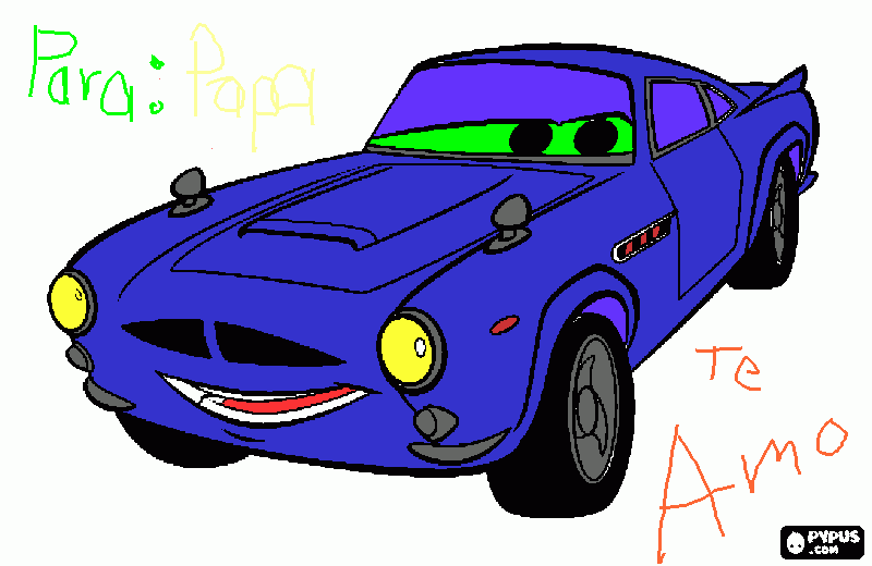 fil mac misil para colorear