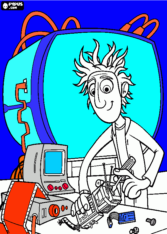 Flint  para colorear