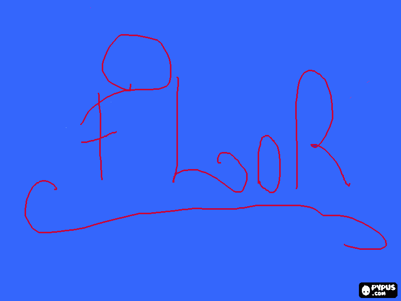 flor es mi nombre jejej para colorear